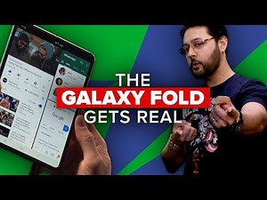 The Galaxy Fold gets real (Alphabet City)
