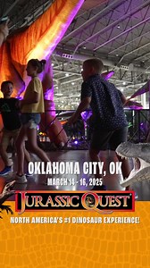 1.4K views · 16 shares | Make memories that are larger-than-life at Jurassic Quest in Oklahoma City, OK from March 14 - 16 at OKC Fairgrounds. 秊Meet baby dinos Dig for fossils 練Experience one-of-a-kind dinosaur rides Craft & play! Act fast–grab your tickets before they go extinct!  https://jurassicquest.shop/oklahomacity-ok *Attractions & Exhibits vary by show | Jurassic Quest | Facebook