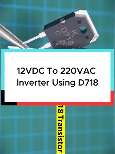 12VDC to 220VAC Inverter Project Guide