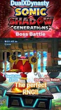 Showdown in Space!! Boss Battle: vs. the Death Egg Robot #SonicXShadowGenerations #Speedrun