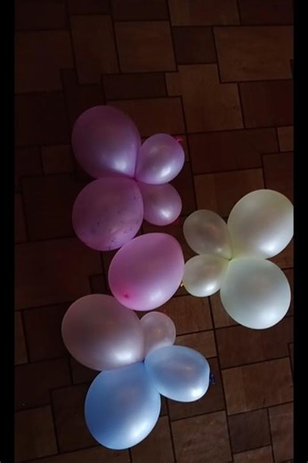 butterfly easy and simple twist 🎈 crafts Butterfly making🦋#balloons #craft #viral trendingshorts #