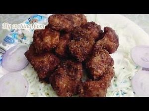 crispy and delicious fish // fish nuggets @ my cooking.Com