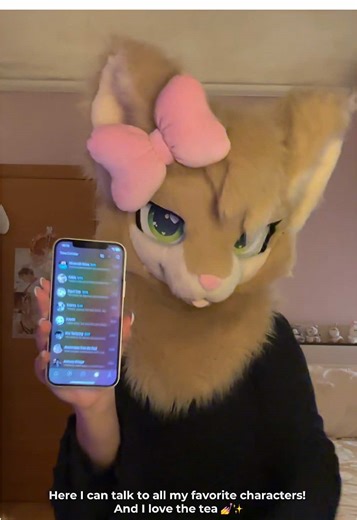 Lately I’ve been spending way too much time on Tipsy Chat gossiping and talking to my favorite characters like it’s a full-time job ✨💅 @TipsyChat 💎 Use my code 49N924 for extra gems! If you’re into roleplay, fantasy, anime, furry community, or K-pop, you’ll love this 🩷 🔗 Link in bio #furry #fursuiter #furrytiktok #fursuit #furryfandom