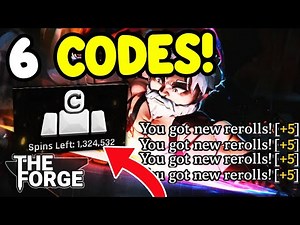 *SECRET CODES* ALL WORKING CODES FOR THE FORGE IN 2025! ROBLOX THE FORGE CODES