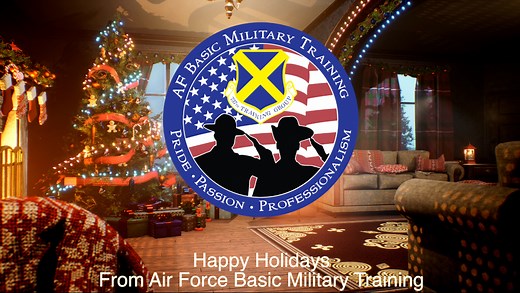 1.4K views · 56 reactions | Merry Christmas from everyone at USAF Basic Military Training! It's Christmas Day! Let's continue spreading the festive cheer with additional heartfelt messages from your trainees during the BX Extravaganza on December 2. #MerryChristmas #BMT #USAF | USAF Basic Military Training | Facebook