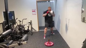 World's Strongest Man Hafthor Bjornsson showing off his skills on the double ended bag 💪 thoughts❓ He is said to have lost 40 pounds ahead of his fight with fellow strong man Eddie Hall - The Beast | Boxing TV