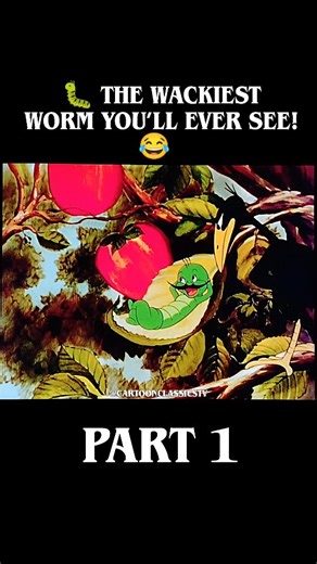 Cartoons|90sShows|Nostalgia on Instagram: "🐛 THE WACKIEST WORM YOU’LL EVER SEE! 🎶😂 The Wacky Worm (1941) is a classic Warner Bros. cartoon packed with surreal humor, bouncy music, and nonstop visual gags. This short is famous for its wild animation style and rubbery characters that defined early Looney Tunes comedy. Directed by Friz Freleng, The Wacky Worm perfectly captures the experimental era of 1940s animation, where music and motion ruled the screen. A true gem for fans of vintage cartoo