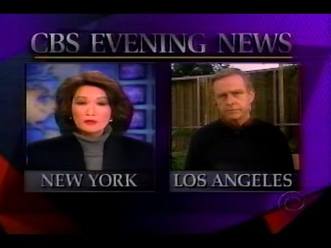 CBS Evening News with Dan Rather & Connie Chung Clip Northridge Earthquake January 17, 1994