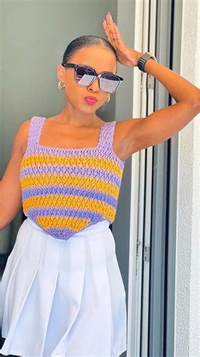 67K views · 839 reactions | I used to love the alpine Stich back in 2020/21, it’s been a while so I crocheted this top using the alpine stitch. Tutorial will be available tomorrow. I used Durable comfy yarn ( sport yarn, but i doubled my strand) from @durableyarn @durableyarn_deutschland #crochet #crochettop #crochetlover #corsettop #durableyarn #wolle #häkeln | AC Crochets | Facebook