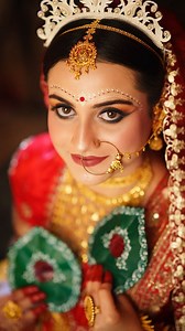 55 reactions | Making of a traditional Bengali bride @pratyusha_bag ….. | Anubrati's Makeup Studio | Facebook
