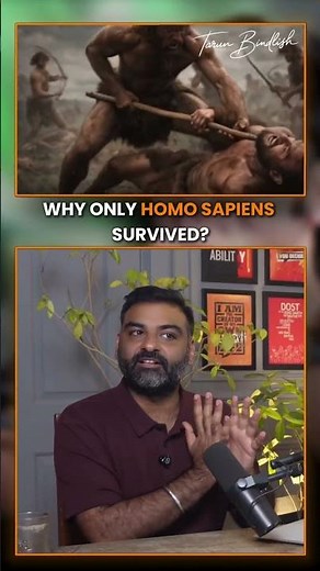 The Fall Of Neanderthals | Tarun Bindlish #Tarunbindlish #Shorts #evolution