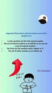 Facts You Must Know About Whole Numbers & Natural Numbers! 🔢✨