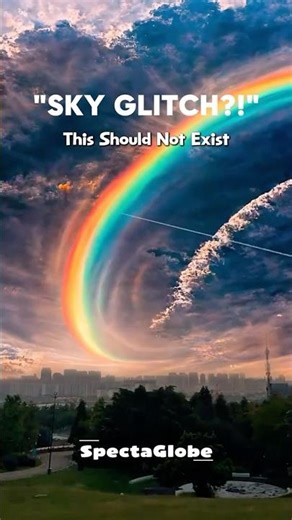 The Sky Glitched… and Revealed This. #shorts #youtubeshorts