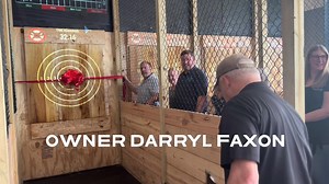1.1K views · 31 reactions | RIBBON CUTTING: This ribbon cutting ceremony just hit different, didn’t it Faxon's Hatchet House? Turn on the sound and wait for it. Faxon’s is a veteran-owned axe throwing and beer bar located at 3015 Belshire Village Dr., Suite 120, Spring Hill, TN. Learn more at the link in the comments. Yes, Darryl Faxon got it in one throw! | Spring Hill Chamber of Commerce (TN) | Facebook