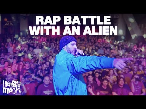 Rap Battle With An Alien | Harry Mack Live in Boston