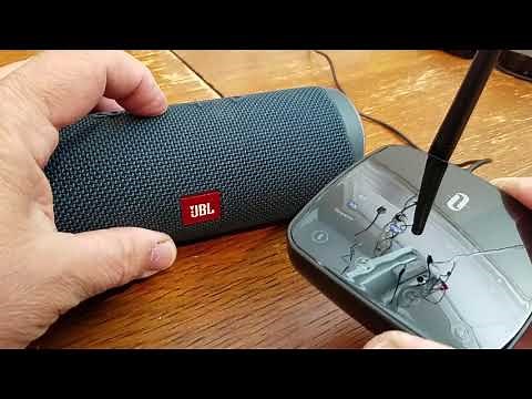 How to pair Taotronics TTBA014 to a JBL Flip 5 Bluetooth Speaker
