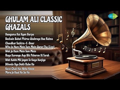 Ghulam Ali's Top 10 Classic Hits | Ghulam Ali Songs | Hungama Hai Kyon Barpa