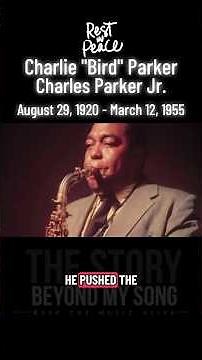 Charlie “Bird” Parker: The Jazz Genius Who Changed Music Forever #jazz