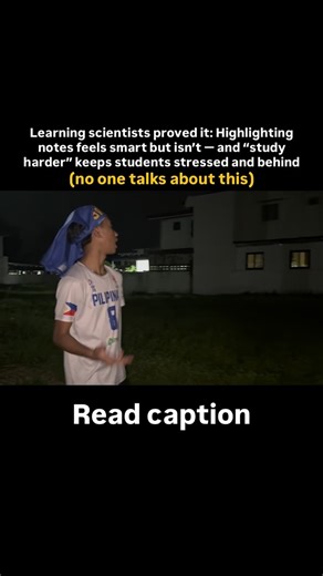 Neurology | Cognition | Psychology on Instagram: "Highlighting is the loudest study signal… and the weakest memory builder. A major review in cognitive psychology found highlighting and rereading score low for learning payoff, while practice testing and spacing deliver the biggest returns. Your notes look “productive,” but the real lever is retrieval: can you pull it out without looking? No retrieval — no retention. “Study longer” is often code for “repeat the easy part.” In most classrooms, stu