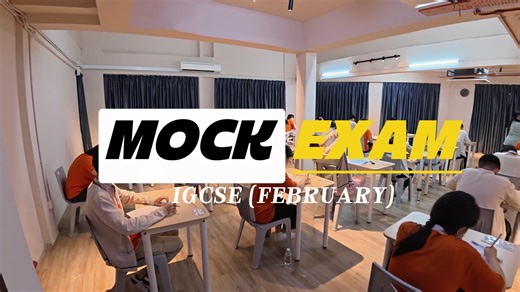 And so it began…. Our IGCSE 2026 Mock Exams have officially started. Mock exams are not just practice papers. They help our students experience the real exam environment, learn how to manage their time, and understand where they can improve before the actual IGCSE examinations. Most importantly, it builds the confidence they need for the big day. To our students — do your best, stay focused, and trust the effort you’ve put in. Every step today prepares you for tomorrow. The journey to IGCSE 2026