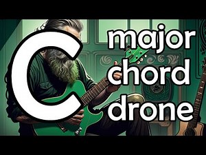 C Major Chord Drone Backing Track