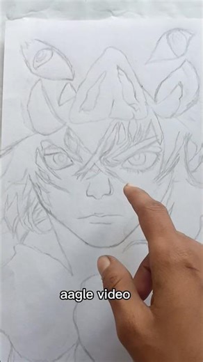 draw inosuke outline #inosuke#animedrawing