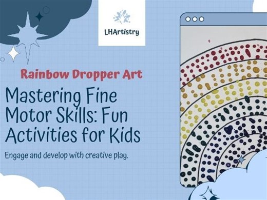 Rainbow Art: Dropper Painting Template | Teaching Resources