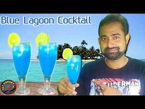 Blue Lagoon cocktail | How to make blue lagoon cocktail | Blue lagoon recipe