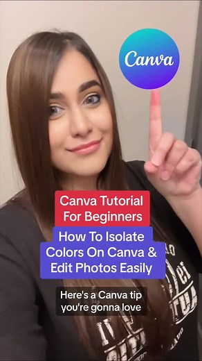 Canva Tutorial For Beginners- How To Isolate Colors On Your Photos On Canva And Edit Them In One Click! This Brand New Canva Feature Is Called Color Edit And It Helps You Isolate Certain Colors On Your Images So You Can Get Them To Match Your Brand! I Think This Canva Update Is A Game Changer For Business Owners & Content Creators 🥰 Let Me Know In The Comments If You Knew You Can Do This On Canva! #canvatutorial #canvatips #canvahacks #canvaforbusiness #canvatipsandtricks | Inuri Munasinghe