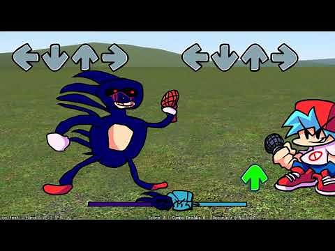 Too Fest - FNF Vs. Sonic.exe (sanic.exe) (+ game over)