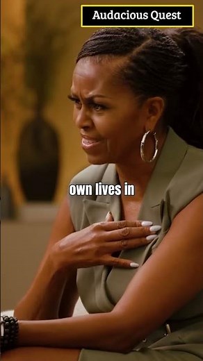 Michelle Obama On How She Has Raised Her Daughters To Handle Spotlight | Shorts #audaciousquest