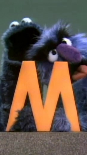MMM… that looks delicious! #OldSchoolSesame #SesameStreet #CookieMonst...