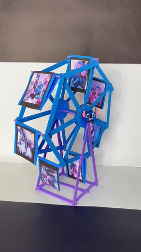 DIY Stitch Ferris Wheel Craft Tutorial