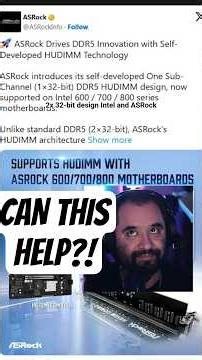 DDR5 gets worse, price gets cheaper? HMMM