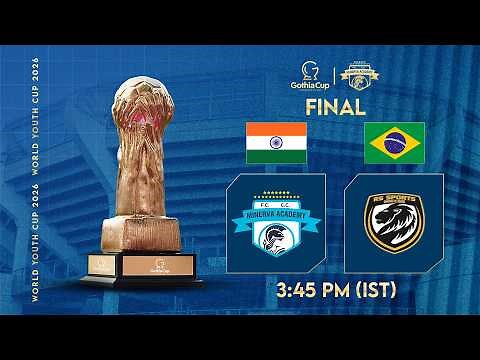🔴 LIVE | Minerva Academy FC vs RS Sports Yellow | Gothia Cup 2026 | Final 🔥