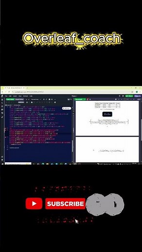 Stop Squinting! 🧐 View Your Overleaf PDF in Full Screen