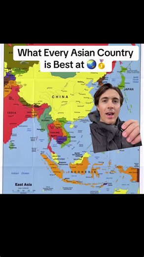 What Every Asian County is Best at (East Asia) 🌍 #asiatravel #traveltips #traveltiktok