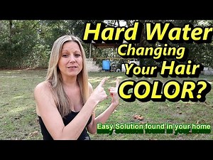 Remove Hard Water From Hair|Remove BrassTone From Hair|Remove Hard Water Buildup|Natural Treatment