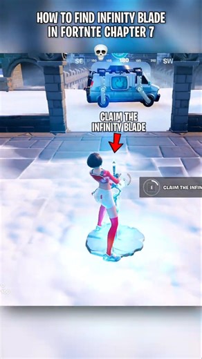How To Find Infinity Blade in Fortnite Chapter 7 🤯 #fortnite #fortniteclips