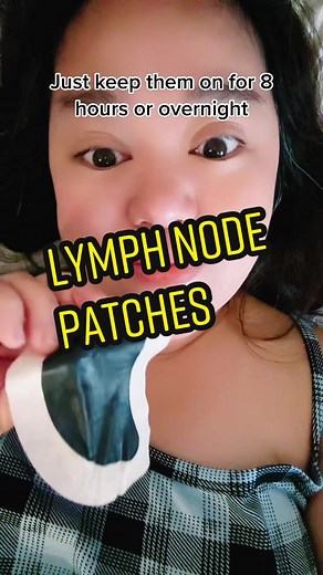 Herbal Lymphatic Drainage Patches for Neck Relief