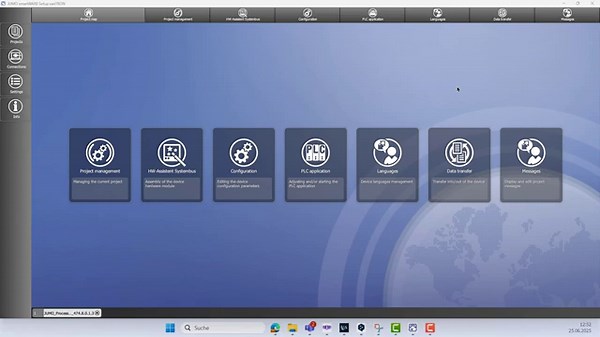 Using JUMO smartWARE Setup variTRON