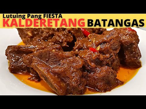 KALDERETANG BATANGAS | Kalgeretang Batangas | Kalderetang Baka BATANGAS Style |Beef Caldereta Recipe