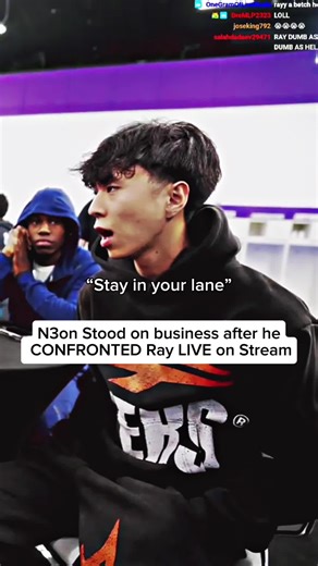 N3on Stood on business after he CONFRONTED Ray LIVE on Stream #n3on #rayasianboy @Ray #fyp