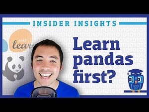 Should I learn pandas before scikit-learn?