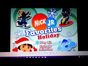 Christmas in July- NICK JR. Favorites Holiday