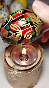 Final result of making this pysanka with traditional Ukrainian tree of life design 🌿✨️. Real chicken eggshell, wax resist method, aniline dyes #pysanky #eastereggs #artwork #lineart #waxmelts #folkart #homedecor #crafts | Pysanka Art