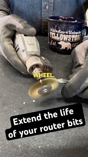 I clean my router Bits after every use. This keeps the edge sharper much longer. #freehand #signcarving #carvingsupplies #carvingart #Freehand #freehandlettering #NoCNC #nocnchere #FreeHandCarving #CustomWoodSigns #YouTuber #CarvedWood #Sawdustmakesmehappy #MakingSawdust #Woodwallart #Diywallart #cedarsigns #routedsigns #routedsignage #woodsigns #freehandwoodsigns #router #routedsigns #signcarving #carvingsupplies #routerbits #woodsignmaking #makingwoodsigns #routerbase #routerbaseplate | Dave's