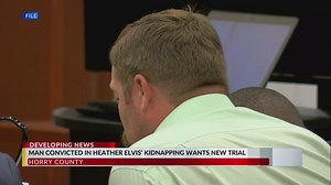 Man convicted in Heather Elvis' kidnapping wants new trial