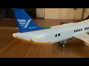 Lego 747 plane crash!!!