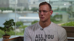 "I came here to fulfill what I feel like my potential is in the sport." After winning 5 gold medals in Tokyo, Caeleb Dressel sits down with Lester Holt to reflect on his Olympic performance. Watch NBC Nightly News tonight for more (check local listings). | NBC Nightly News with Tom Llamas
